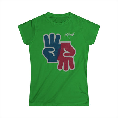 3 Up 3 Down Women's Baseball T-Shirt