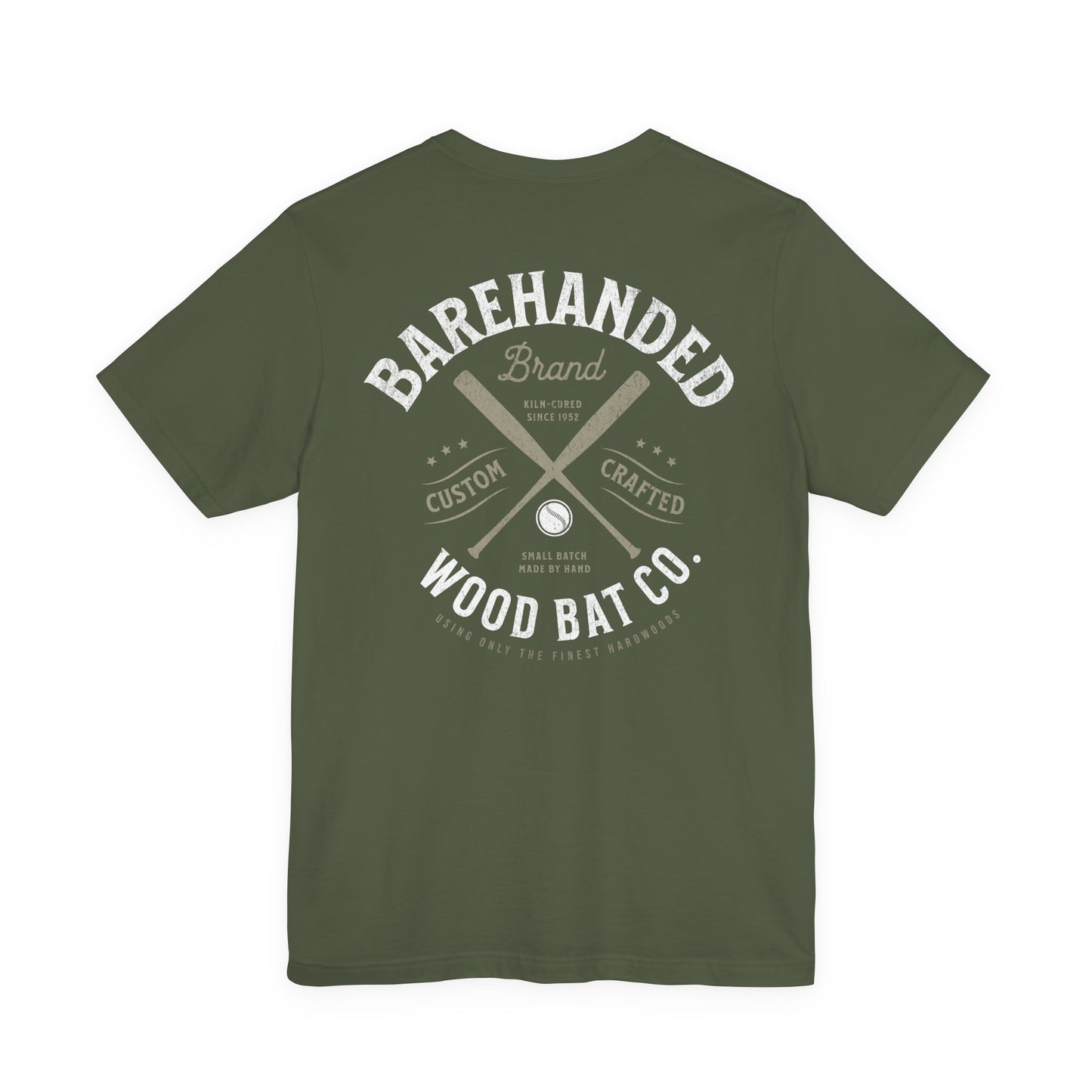 Barehanded Wood Bat Co. Baseball T-Shirt
