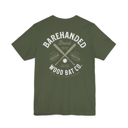 Barehanded Wood Bat Co. Baseball T-Shirt
