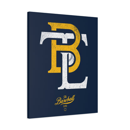 TBL Insignia Wall Art Canvas_Navy