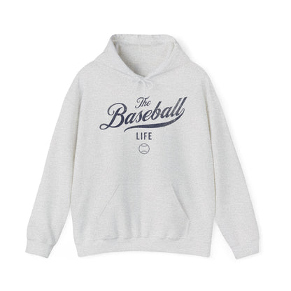 The Baseball Life Hoodie_Navy Print