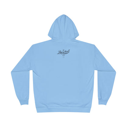 The Baseball Life Hoodie w/Grommets_Black Print