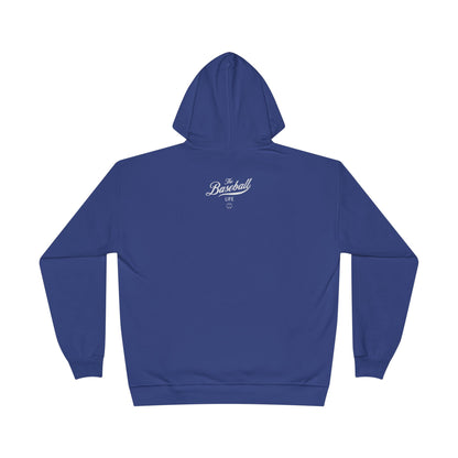 The Baseball Life Hoodie w/Grommets_White Print