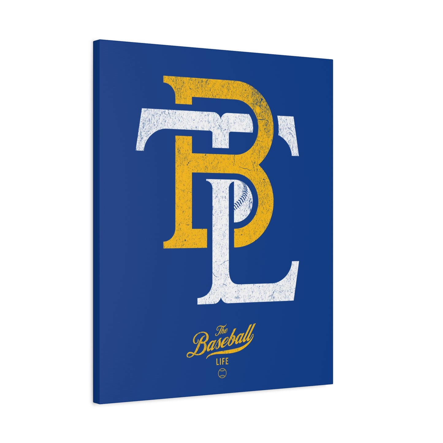 TBL Insignia Wall Art Canvas_Royal Blue