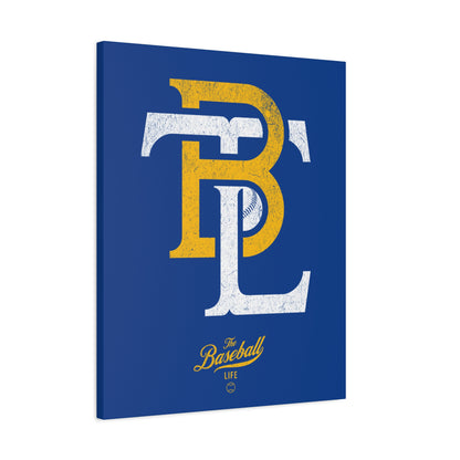 TBL Insignia Wall Art Canvas_Royal Blue