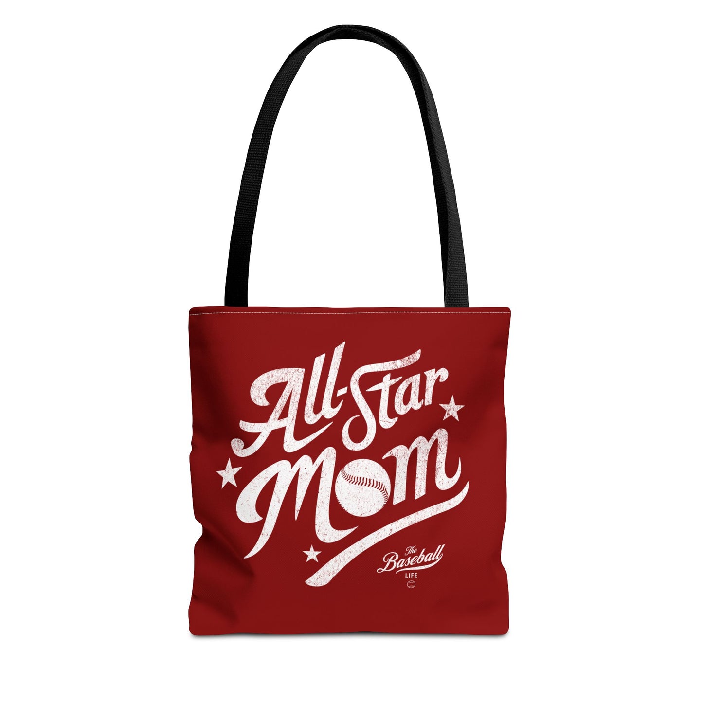 All-Star Mom Tote Bag_Maroon
