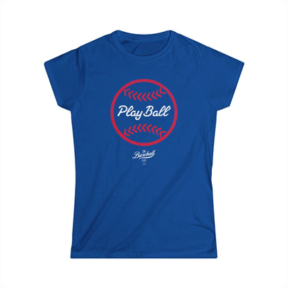 Women's Play Ball Iconic Baseball T-Shirt