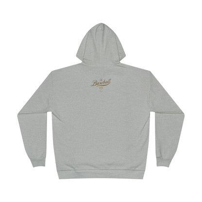 The Baseball Life Hoodie w/Grommets_Old Gold Print