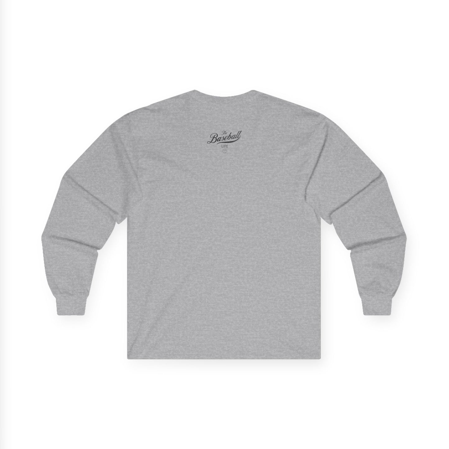 The Baseball Life Long Sleeve T-Shirt_Black Print