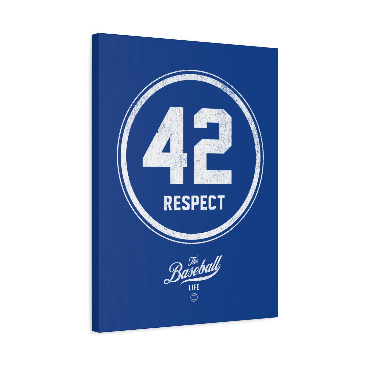 42 RESPECT_Jackie Robinson Tribute Wall Art Canvas