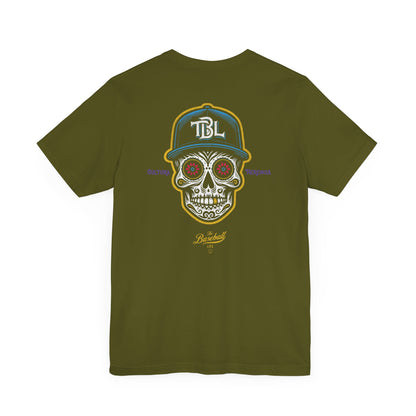 Beisbol Sugar Skull Series_Player 1 T-Shirt
