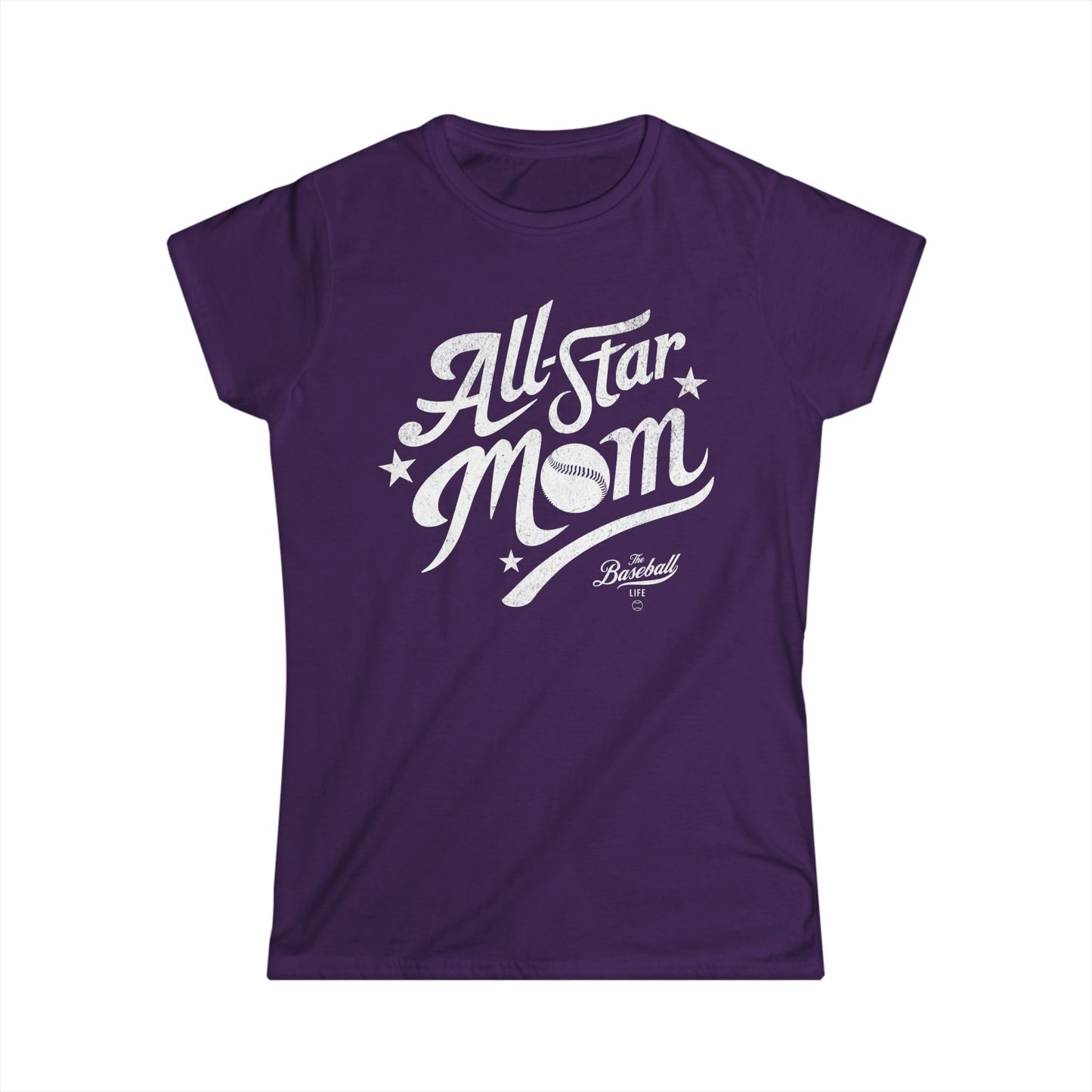 Women's All-Star Mom Baseball T-Shirt