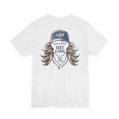 Flow Baseball Hair T-Shirt