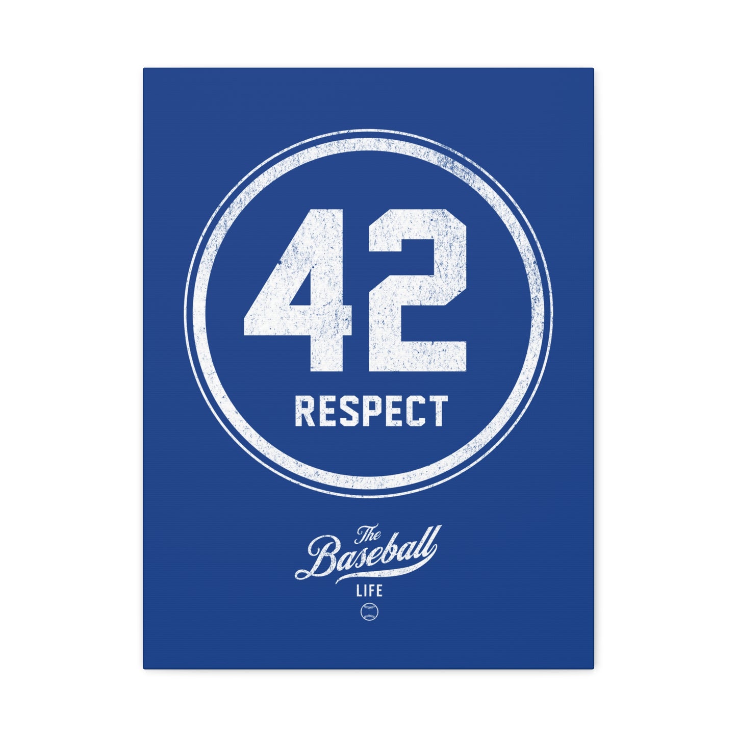 42 RESPECT_Jackie Robinson Tribute Wall Art Canvas
