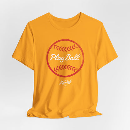 Play Ball Graphic Baseball T-Shirt
