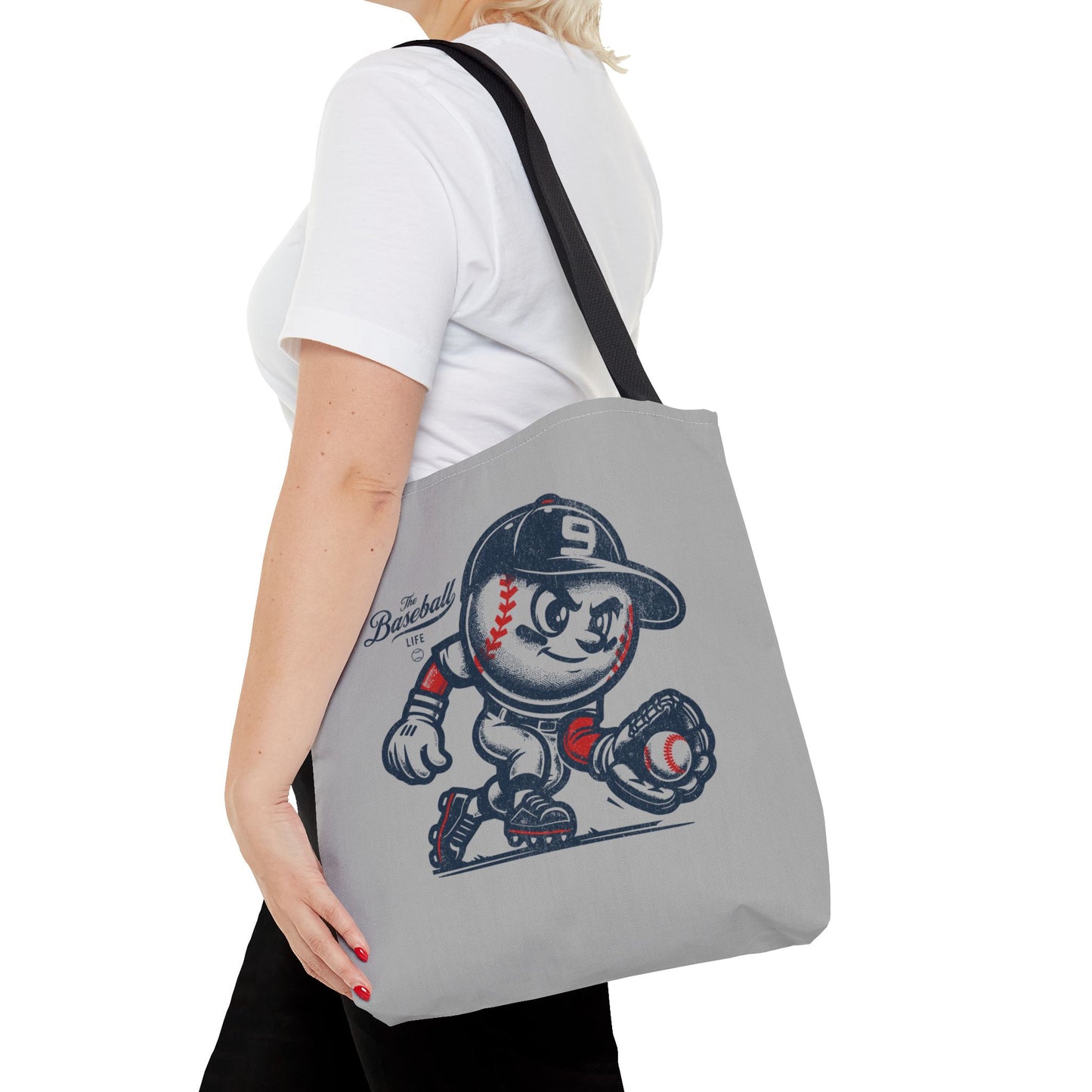 Mr. Baseball Mascot Fielding Tote