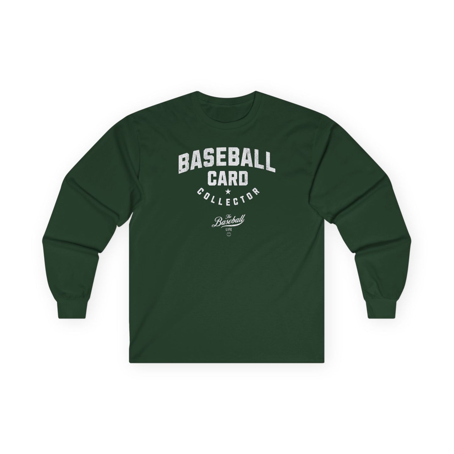 Baseball Card Collector Long-Sleeve T-Shirt