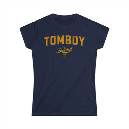 Women's Tomboy Baseball T-Shirt