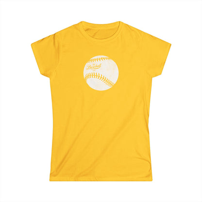 Women's Weathered Baseball T-Shirt