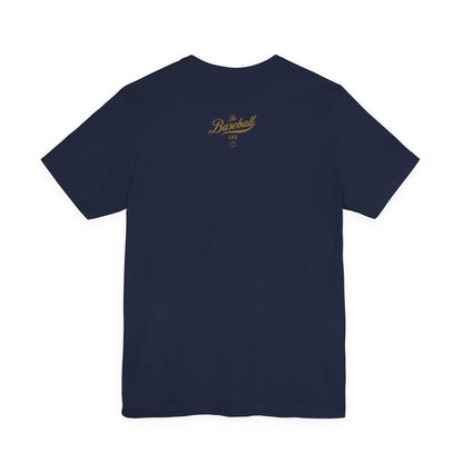 Play Ball_Old Gold Print T-Shirt