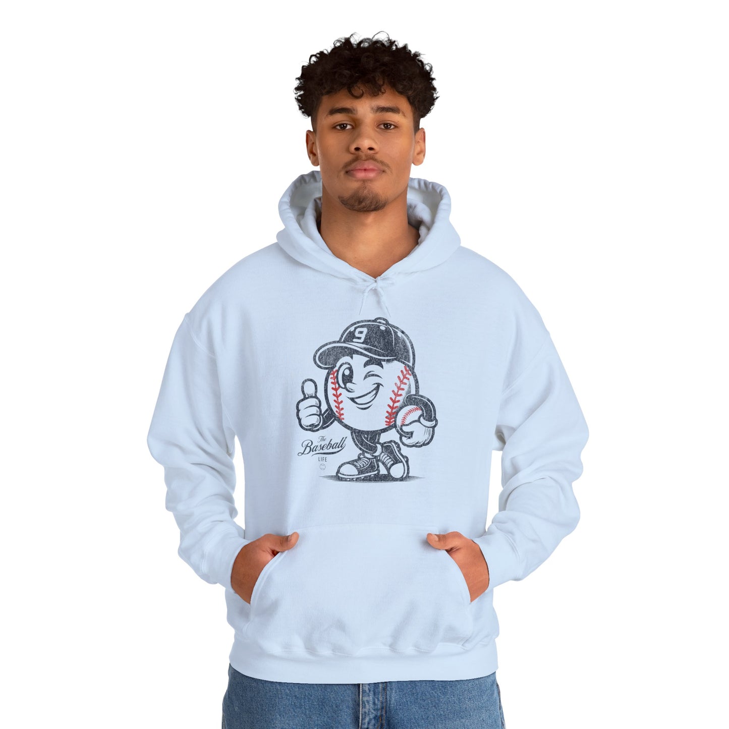 Mr. Baseball Life Mascot Hoodie