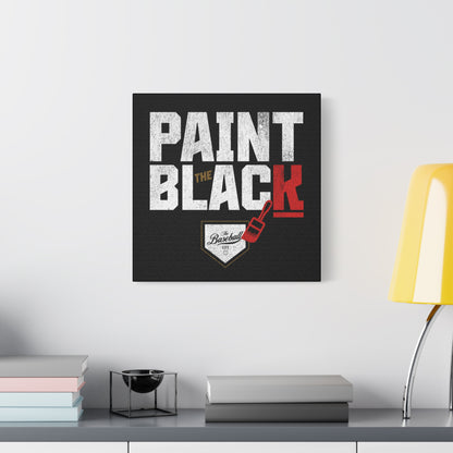 Paint The Black Wall Art Canvas
