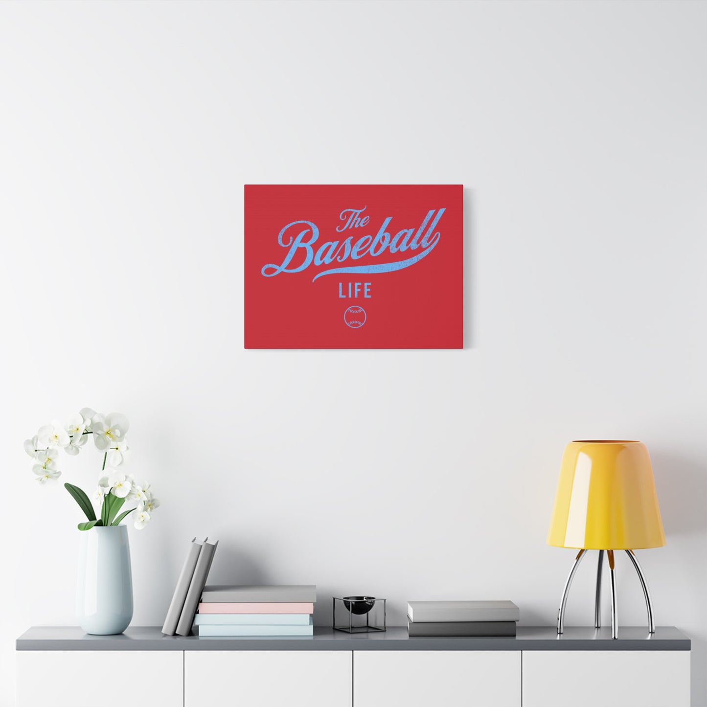 Wall Art Canvas_Red w Carolina Blue