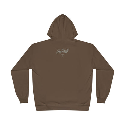 The Baseball Life Hoodie w/Grommets_Silver Gray Print