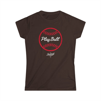 Women's Play Ball Iconic Baseball T-Shirt