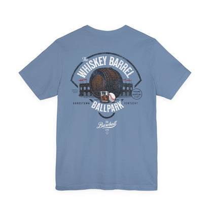 Whiskey Barrel Ballpark Baseball T-Shirt