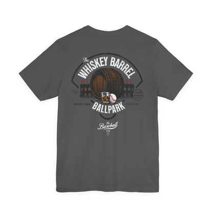 Whiskey Barrel Ballpark Baseball T-Shirt