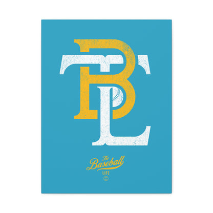 TBL Insignia Wall Art Canvas_Turquoise