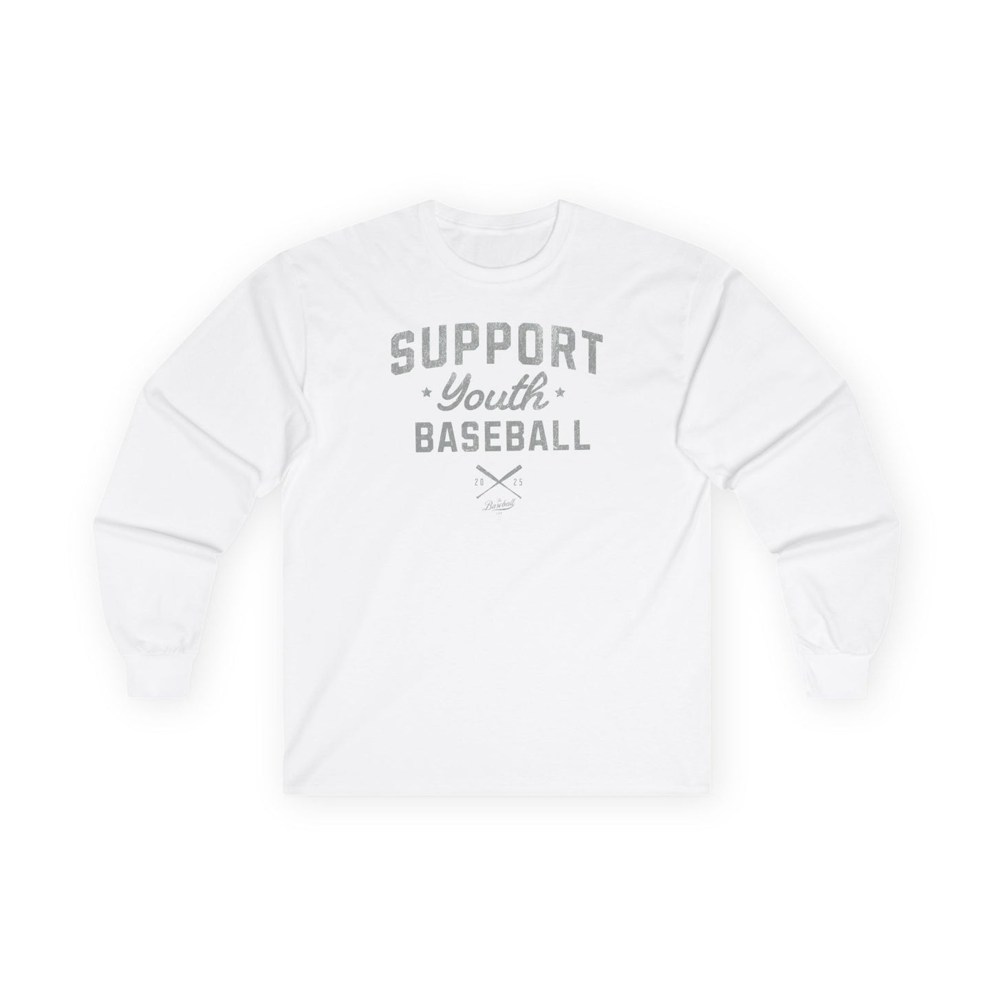 Support Youth Baseball Long-Sleeve T-Shirt