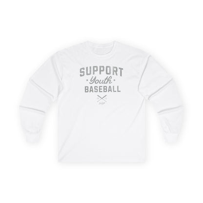 Support Youth Baseball Long-Sleeve T-Shirt