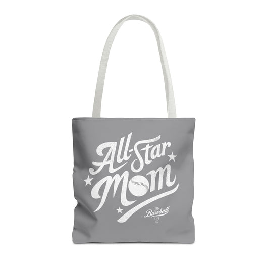 All-Star Mom Tote Bag_Gray