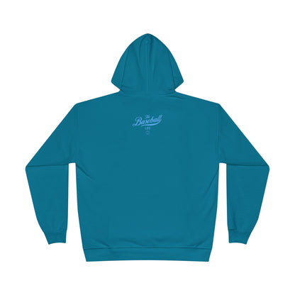 The Baseball Life Hoodie w/Grommets_Carolina Blue Print