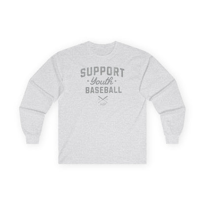 Support Youth Baseball Long-Sleeve T-Shirt