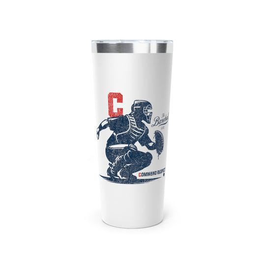 22oz Insulated Travel Tumbler_Catcher Command Respect