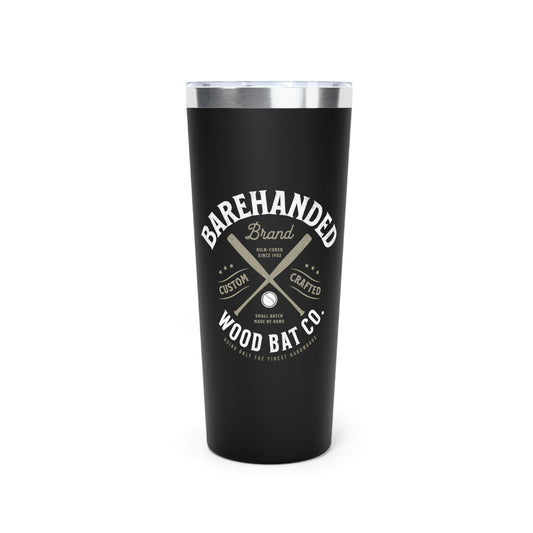 22oz Insulated Travel Tumbler_Barehanded Wood Bat Co.