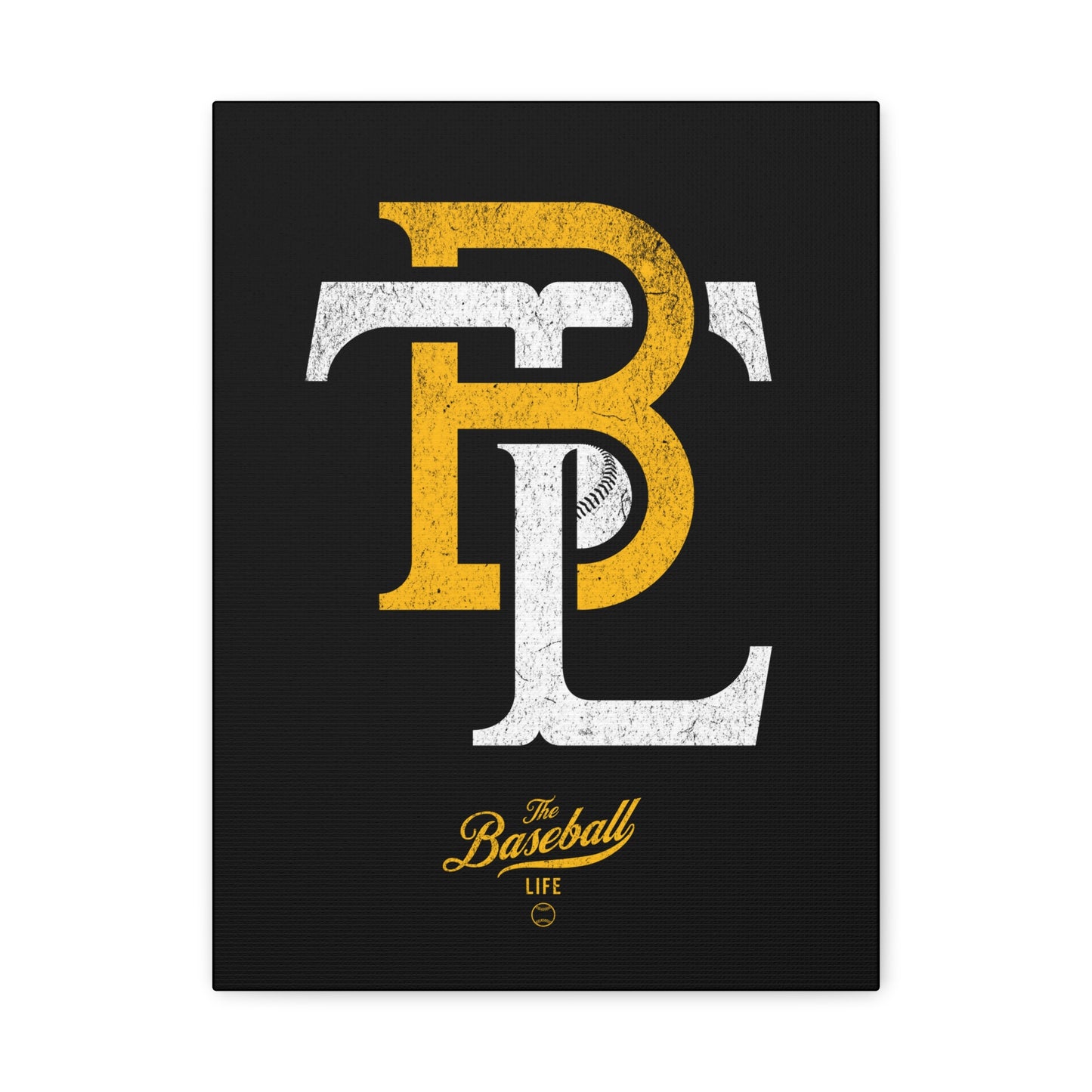 TBL Insignia Wall Art Canvas_Black