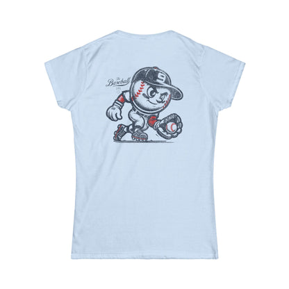 Mr. Baseball Mascot Fielding_Women's