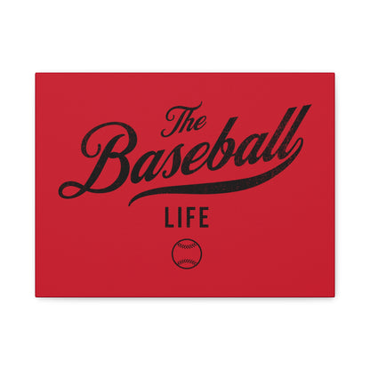 Wall Art Canvas_Red w Black