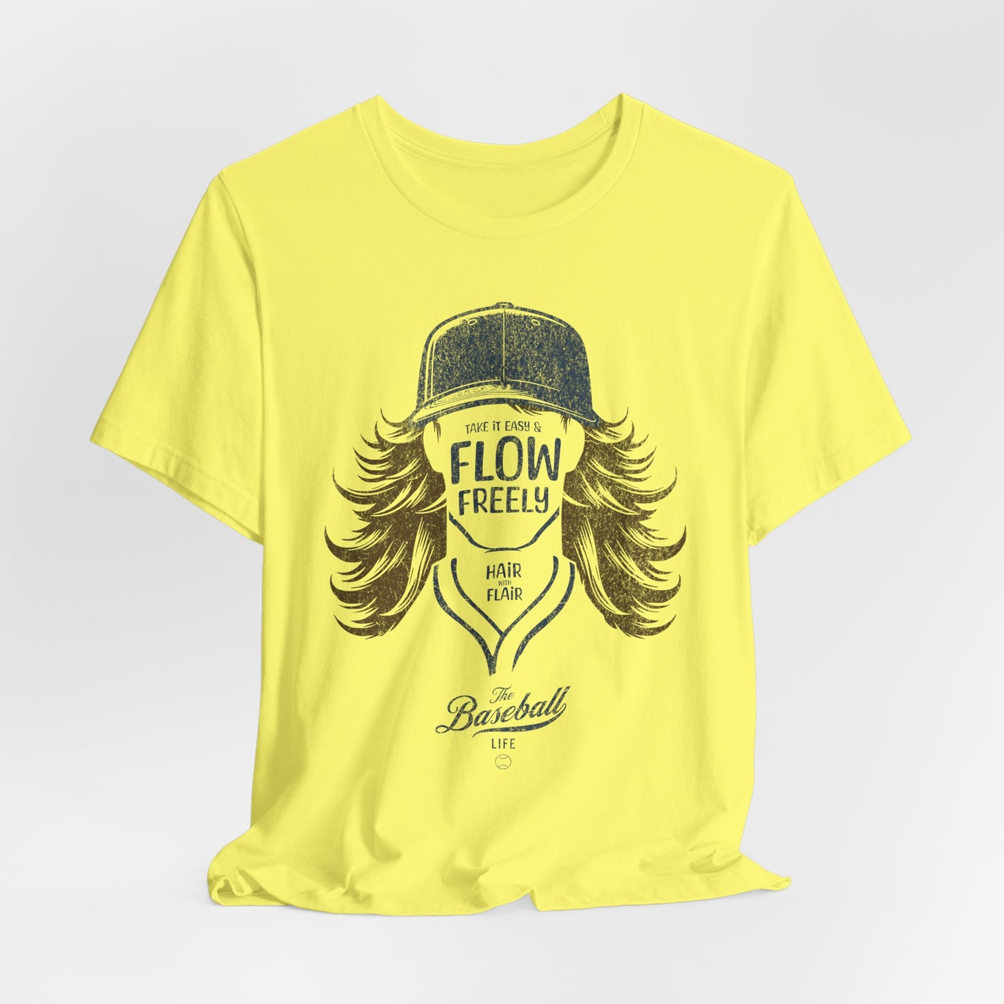 Flow Freely Baseball Hair T-Shirt