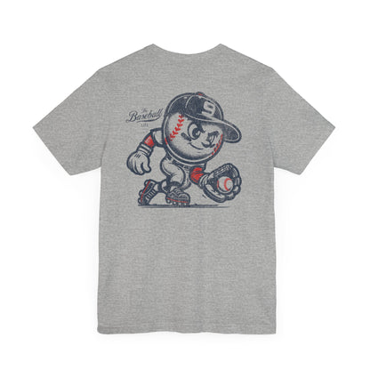 Mr. Baseball Mascot Fielding T-Shirt