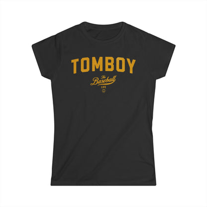 Tomboy Women's Baseball T-Shirt