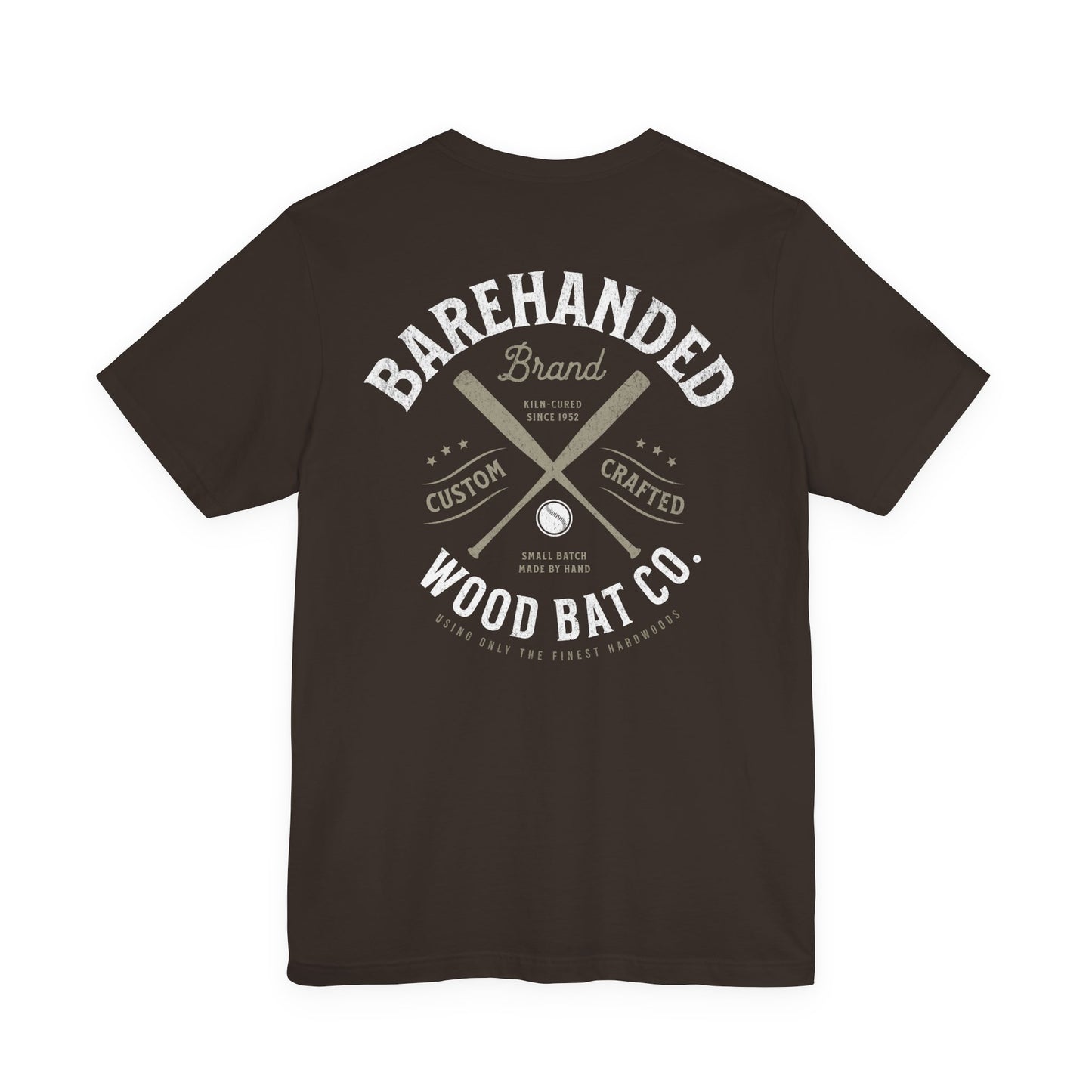 Barehanded Wood Bat Co. Baseball T-Shirt