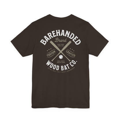 Barehanded Wood Bat Co. Baseball T-Shirt
