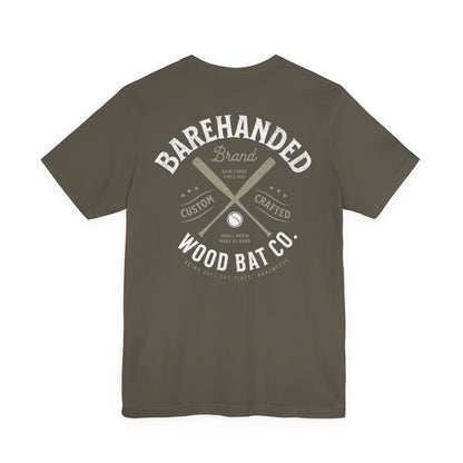 Barehanded Wood Bat Co. Baseball T-Shirt