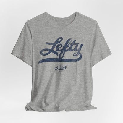 Lefty Baseball T-Shirt - Navy Print