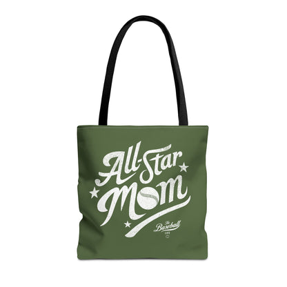 All-Star Mom Tote Bag_Military Green